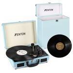 Gramofon w niebieskiej walizce Fenton RP115 + dedykowane Case+ WINYL GRATIS