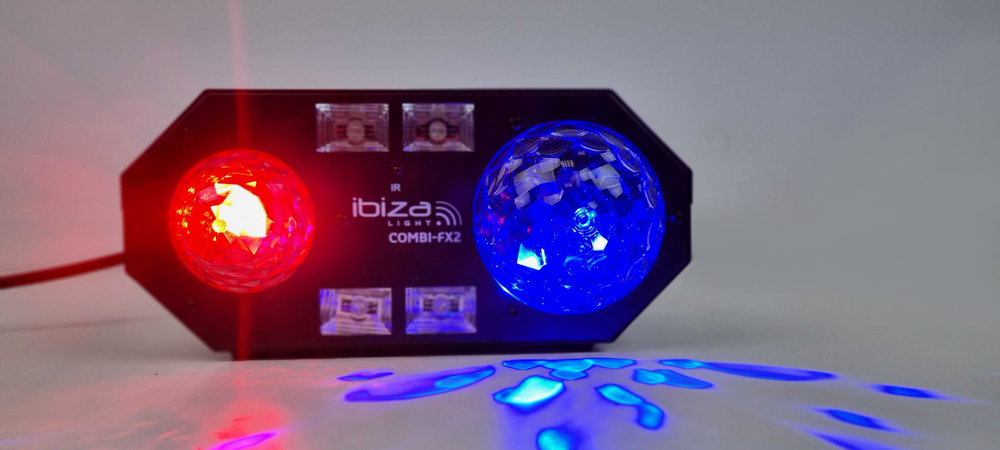 Efekt świetlny Ibiza 4-IN-1 COMBI-FX2