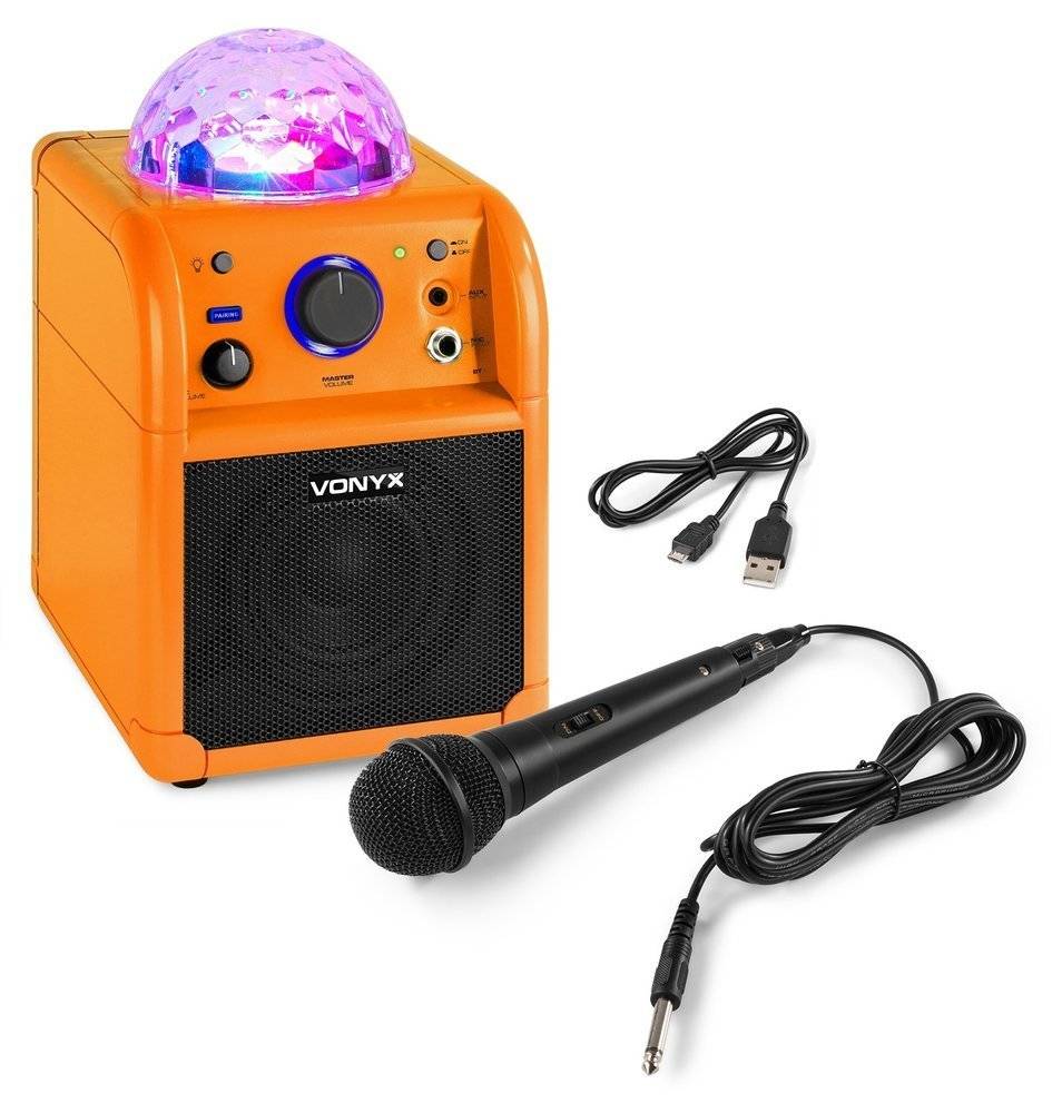 Głośnik karaoke Vonyx SBS50L BT efekt LED