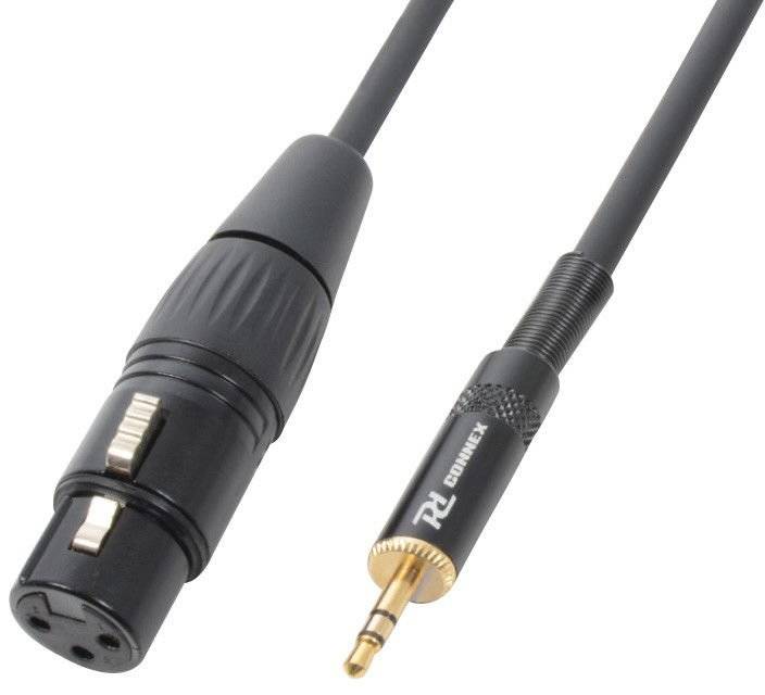 Kabel XLR (f) - mini Jack 3,5mm 0,5m