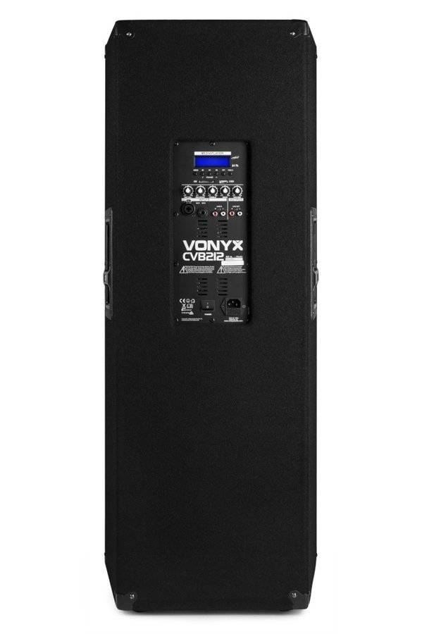 Kolumna aktywna 2x12'' BT MP3 1200W Vonyx CVB212