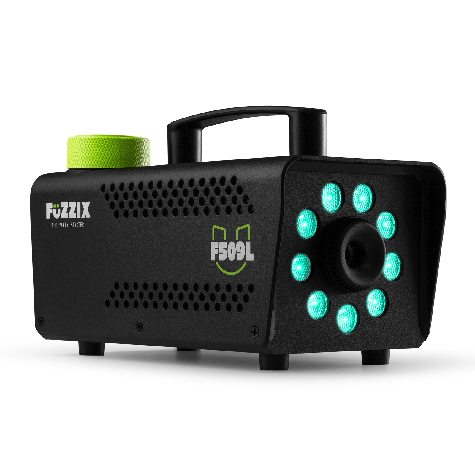 Wytwornica dymu F509L z efektem LED RGB Fuzzix+ płyn gratis